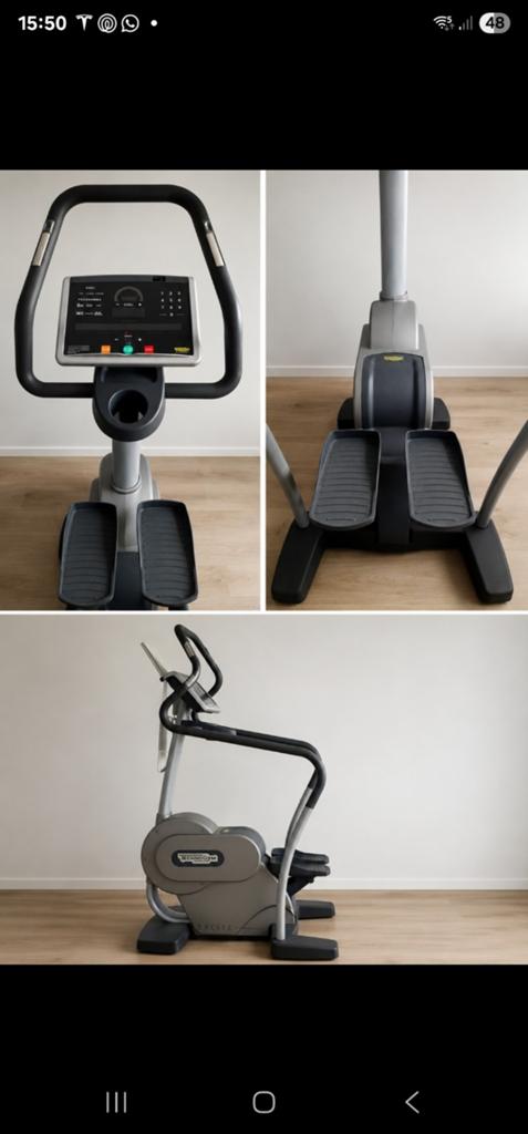 Technogym crosstrainer / ellips toestel te koop, Sports & Fitness, Appareils de fitness, Vélo elliptique, Enlèvement