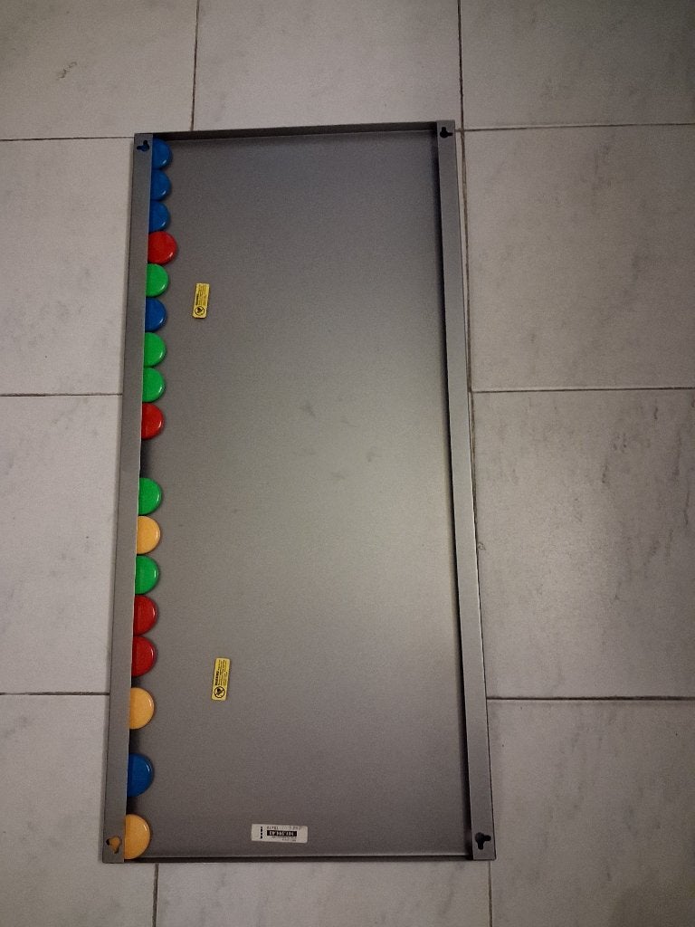 Tableau magnétique avec aimants 37x78cm, Enlèvement, Comme neuf