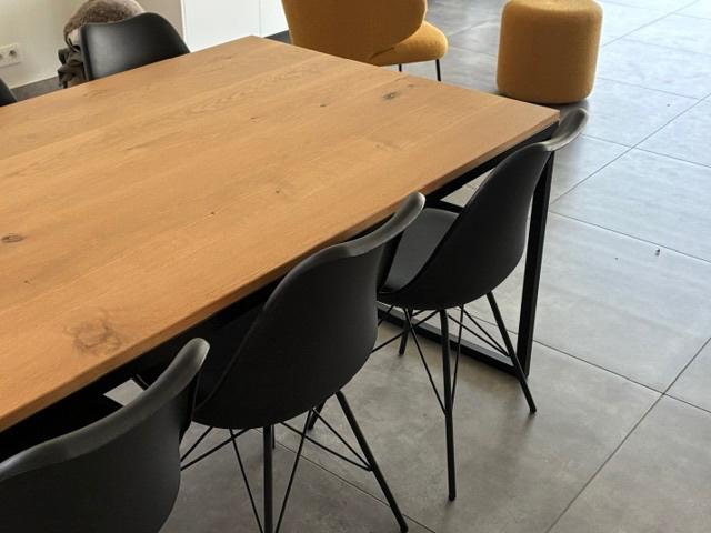 Zwarte stoelen Scandinavische look (8x), Zwart, Nieuw, Ophalen, Modern, design, Scandinavisch