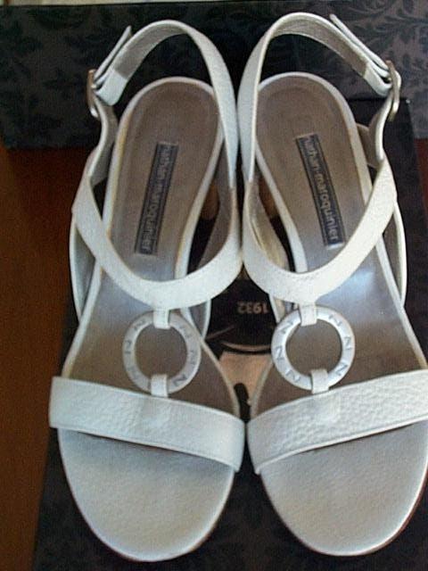 Supermooie Essentiel Sandalen NATHAN Schoenen 37,5, Wit, Nathan-Baume, Zo goed als nieuw, Sandalen of Muiltjes