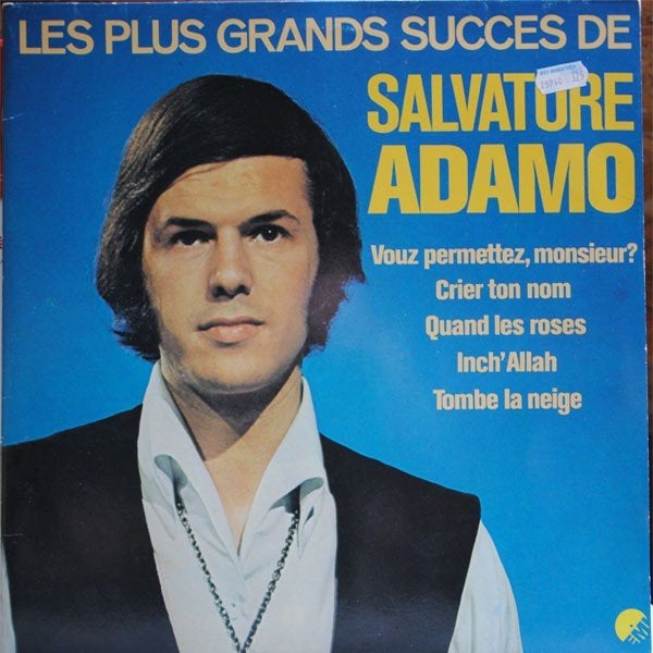 Double album Le plus grand succès de Salvatore Adamo, Double LP, Enlèvement ou Envoi, 1970 - 1979, Comme neuf