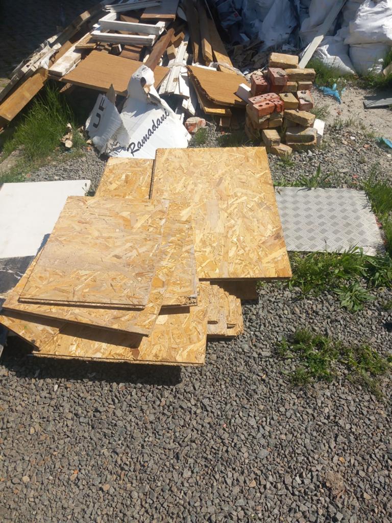Osb overschot gratis, Ophalen