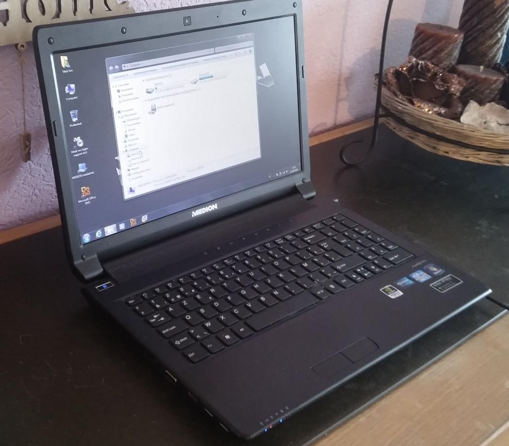 Medion Core-i7, 15'6 matte, Computers en Software, Windows Laptops, Ophalen, HDD, 15 inch, 8 GB