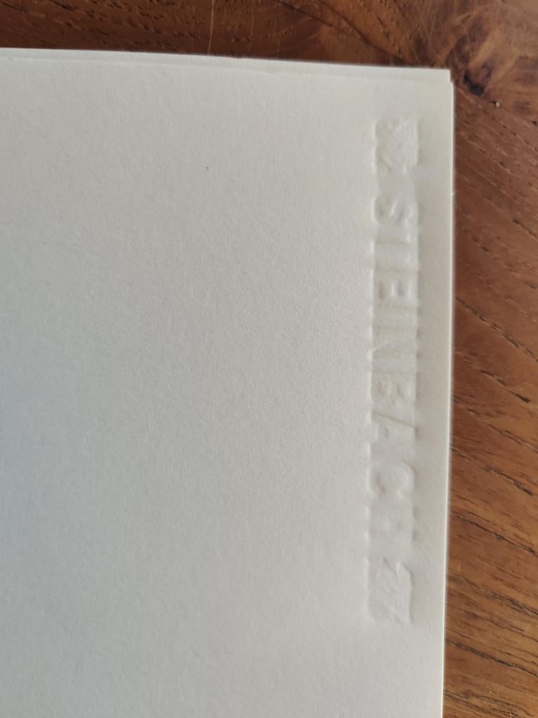 Steinbach tekenpapier – 73 x 55 cm – 218 gr/m² – 8 vellen, Diversen, Papierwaren, Ophalen, Nieuw