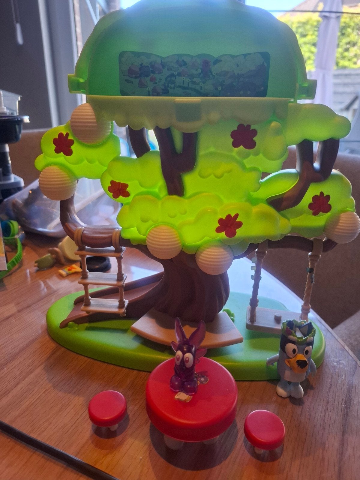 bluey boomhut speelset, Ophalen of Verzenden, Gebruikt
