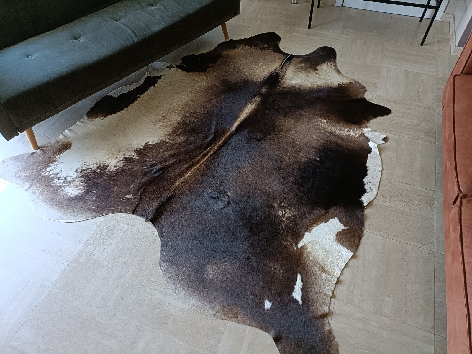 Cuir de vache 220 x 1m90, Envoi