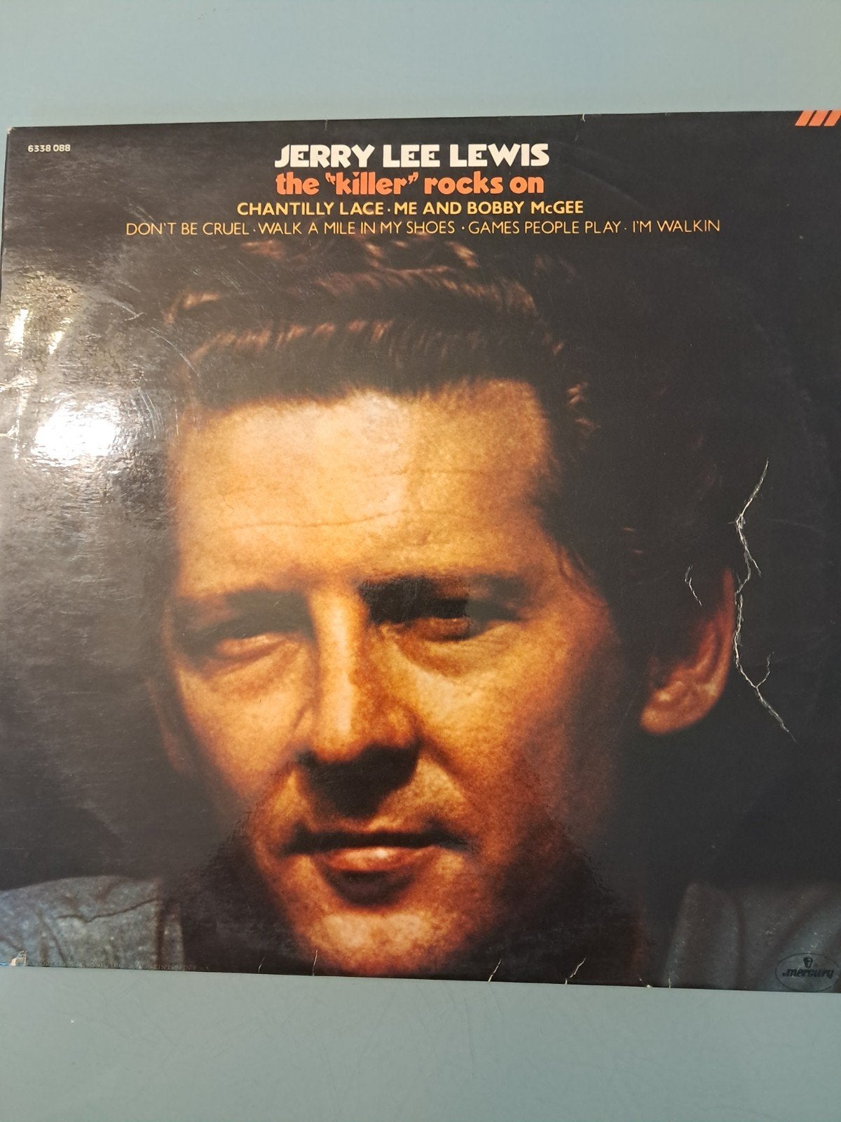 Jerry lee lewis..1972...the "killer"rocks on.., Cd's en Dvd's, Vinyl | Rock, Verzenden, Zo goed als nieuw