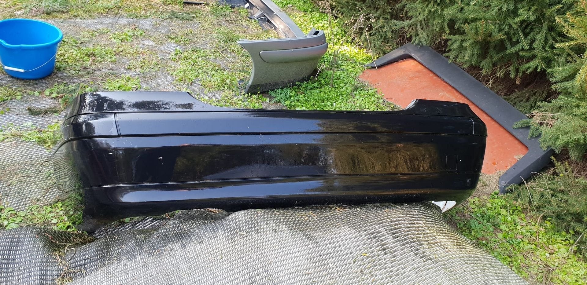 MERCEDES C KLASSE SEDAN ACHTERBUMPER BJ 2002, Arrière, -, Utilisé, -