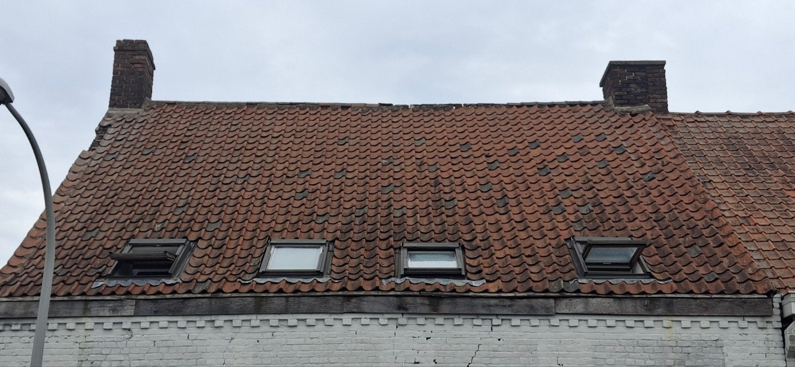 boomse dakpannen, Doe-het-zelf en Bouw, Dakpannen en Dakbedekking, Ophalen, Dakpannen