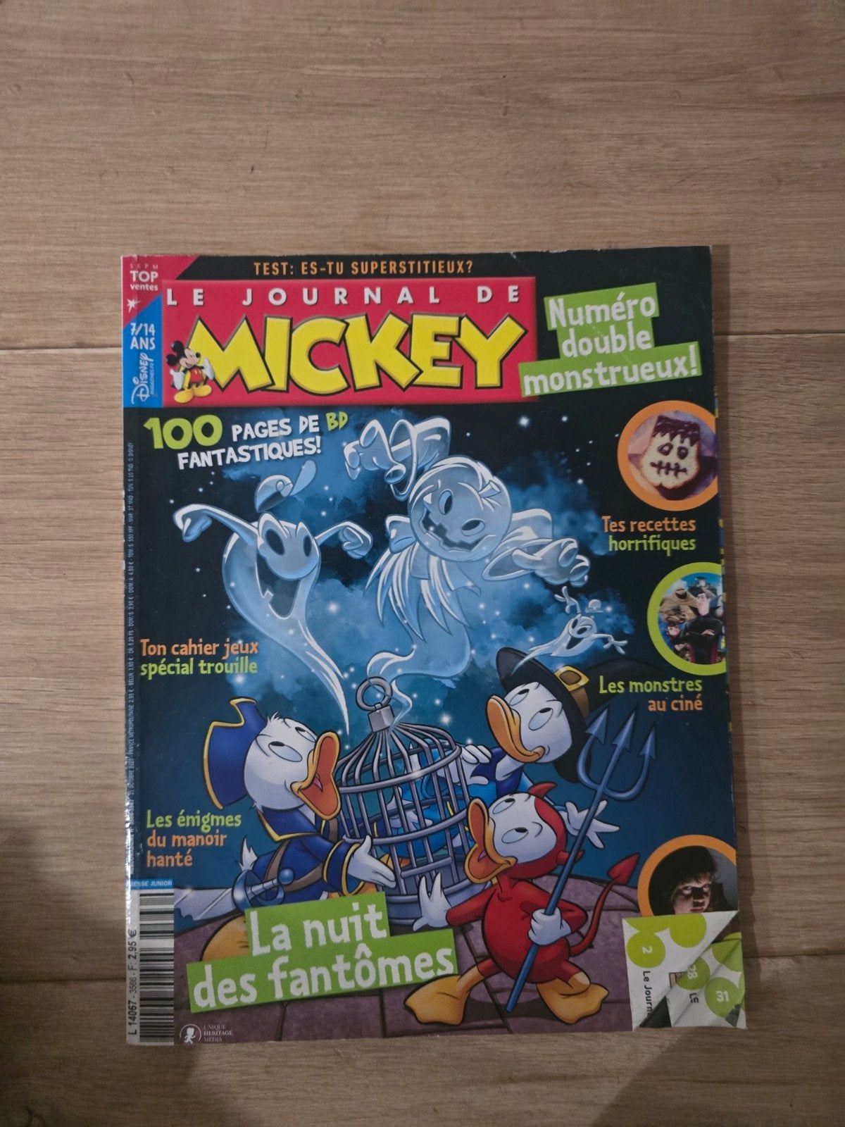 Mickey's Diary — Ghosts' Night — Dubbele uitgave, Ophalen of Verzenden, Krant