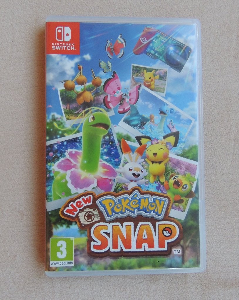 Jeu Switch - New Pokémon Snap, Enlèvement
