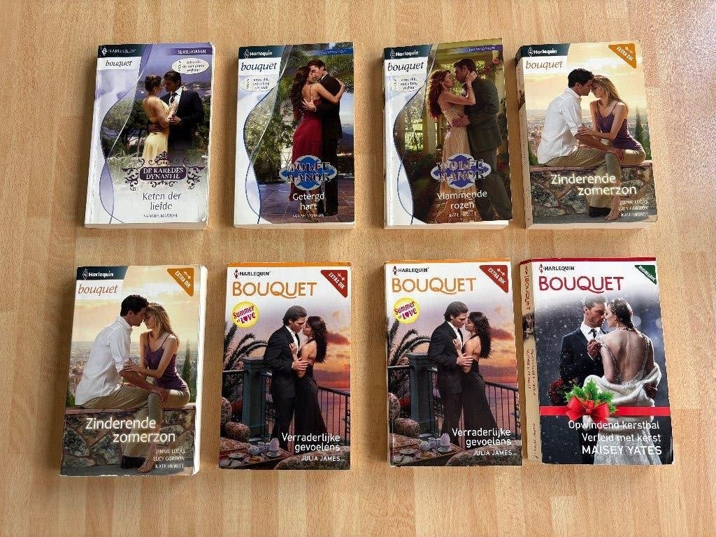 Harlequin bouquet dubbeldik/extra dik vanaf €0,75, Livres, Romans, Enlèvement ou Envoi