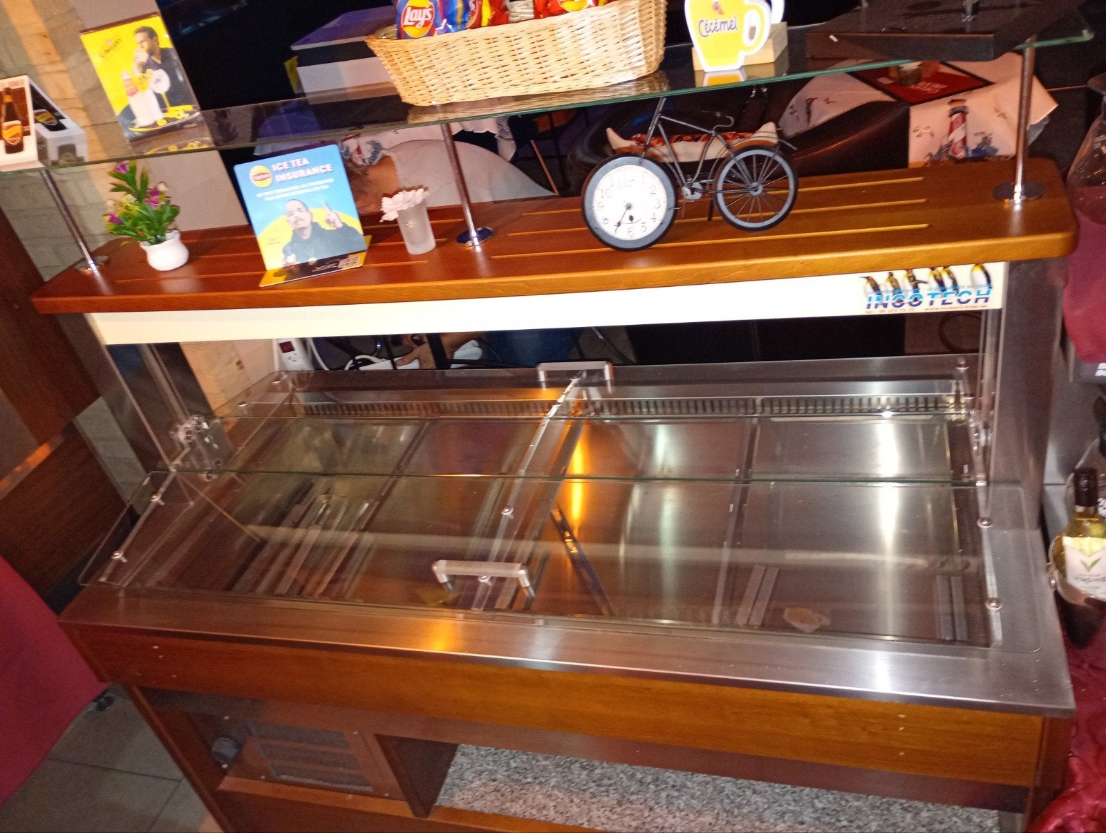 koeltoonbank, Zakelijke goederen, Ophalen, Gebruikt, Bakkerij en Slagerij