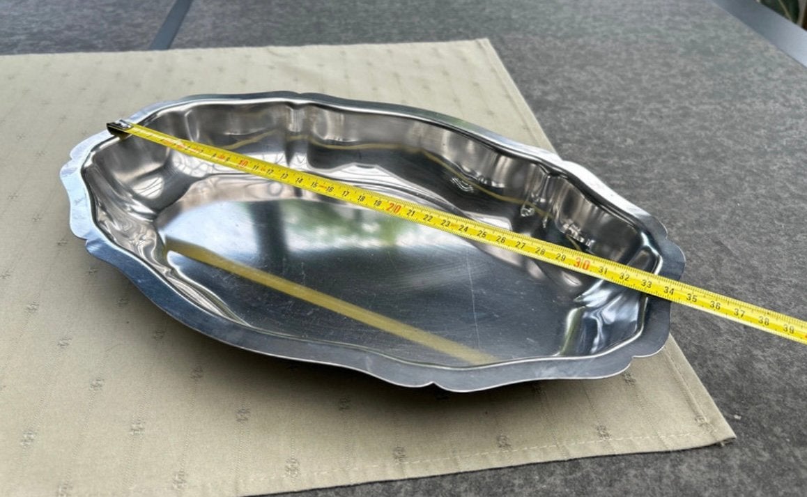 Inox schaal, Ophalen of Verzenden