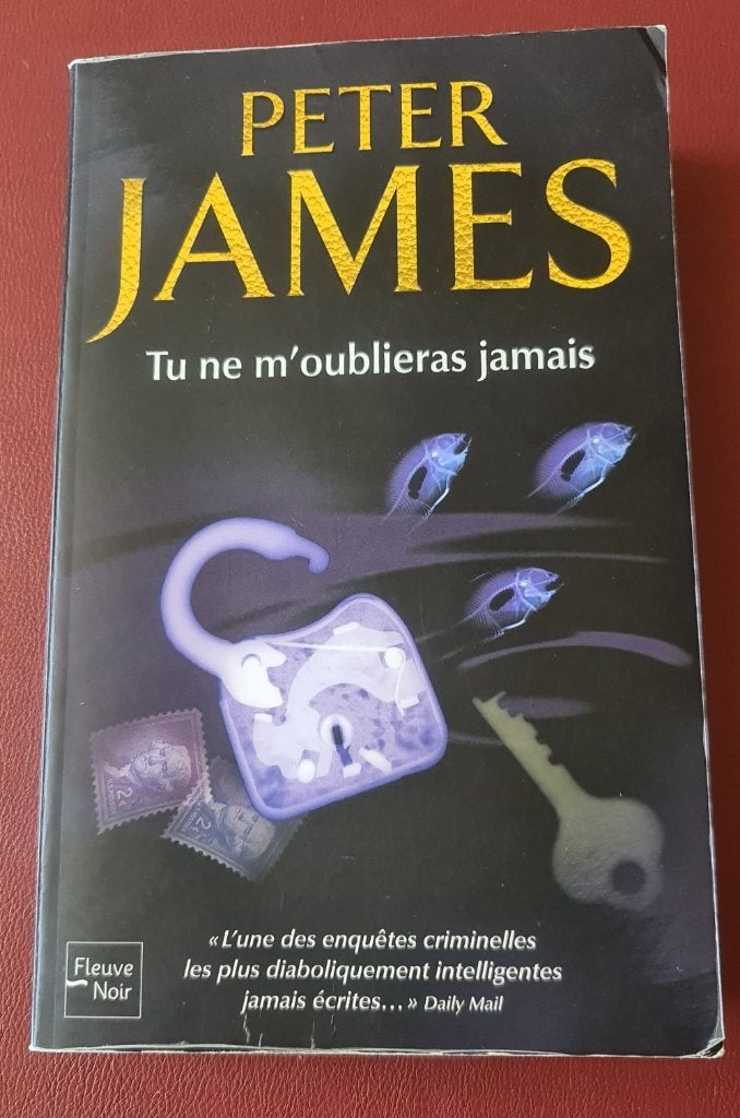Tu ne m'oublieras jamais - Peter James, Ophalen of Verzenden, Zo goed als nieuw