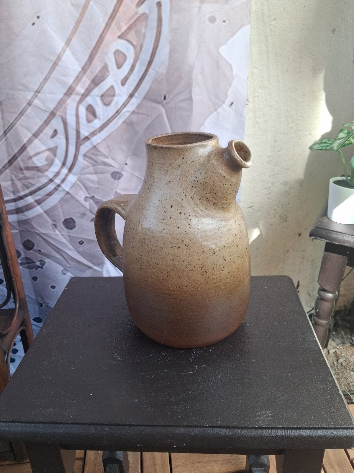 pottery pitcher, Ophalen of Verzenden