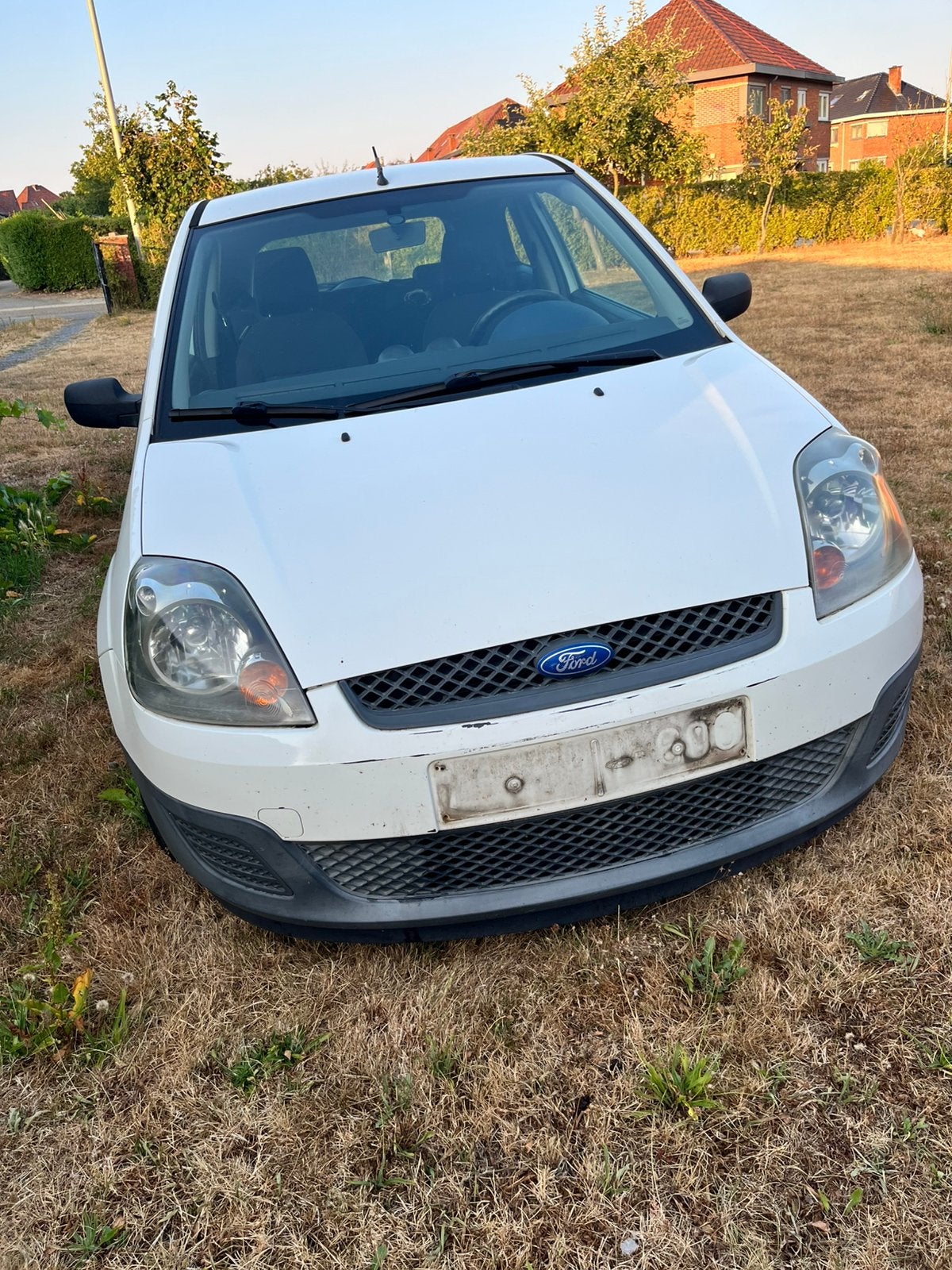 Export Ford Fiësta 2006, Auto's, Voorwielaandrijving, Navigatiesysteem, Wit, Particulier
