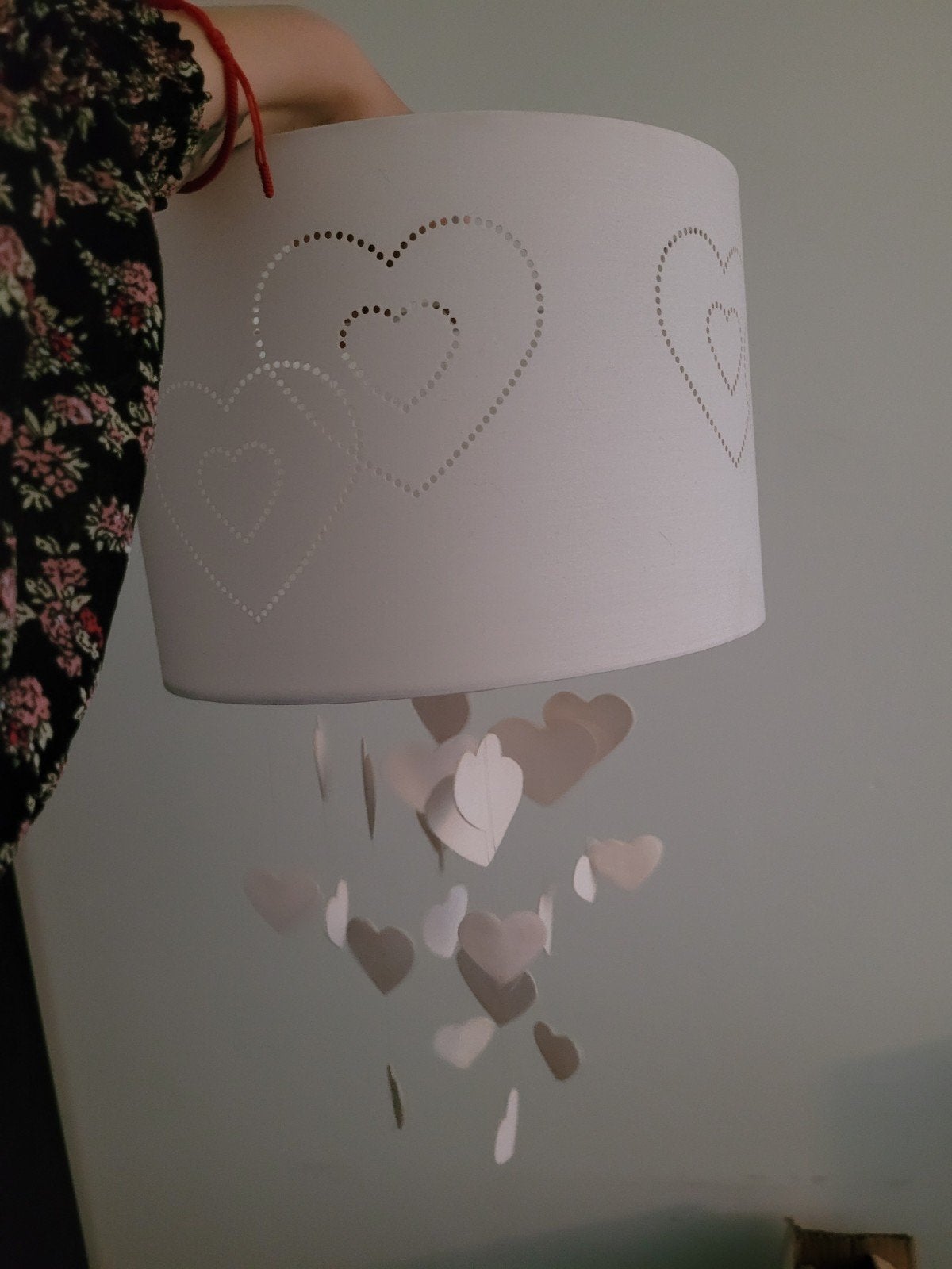 Hanglamp kinderkamer, Ophalen