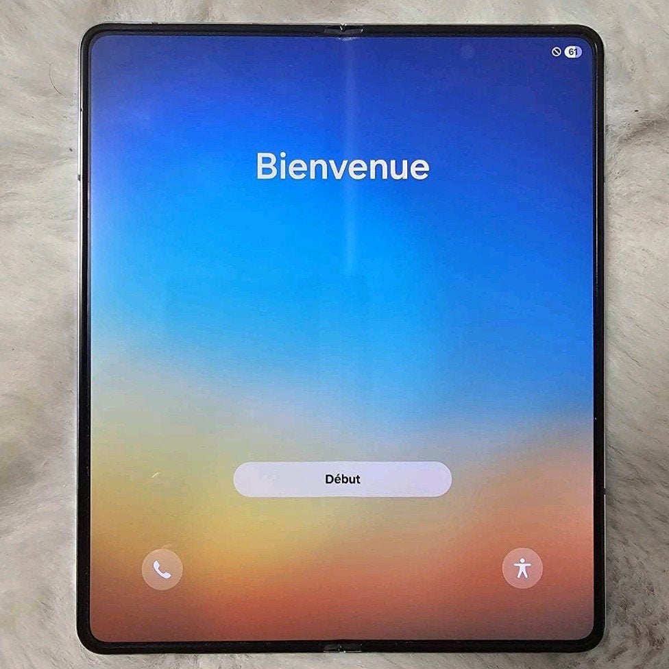 Samsung Galaxy Fold 5 noir, Télécoms, Enlèvement, Comme neuf, Noir, Galaxy Fold
