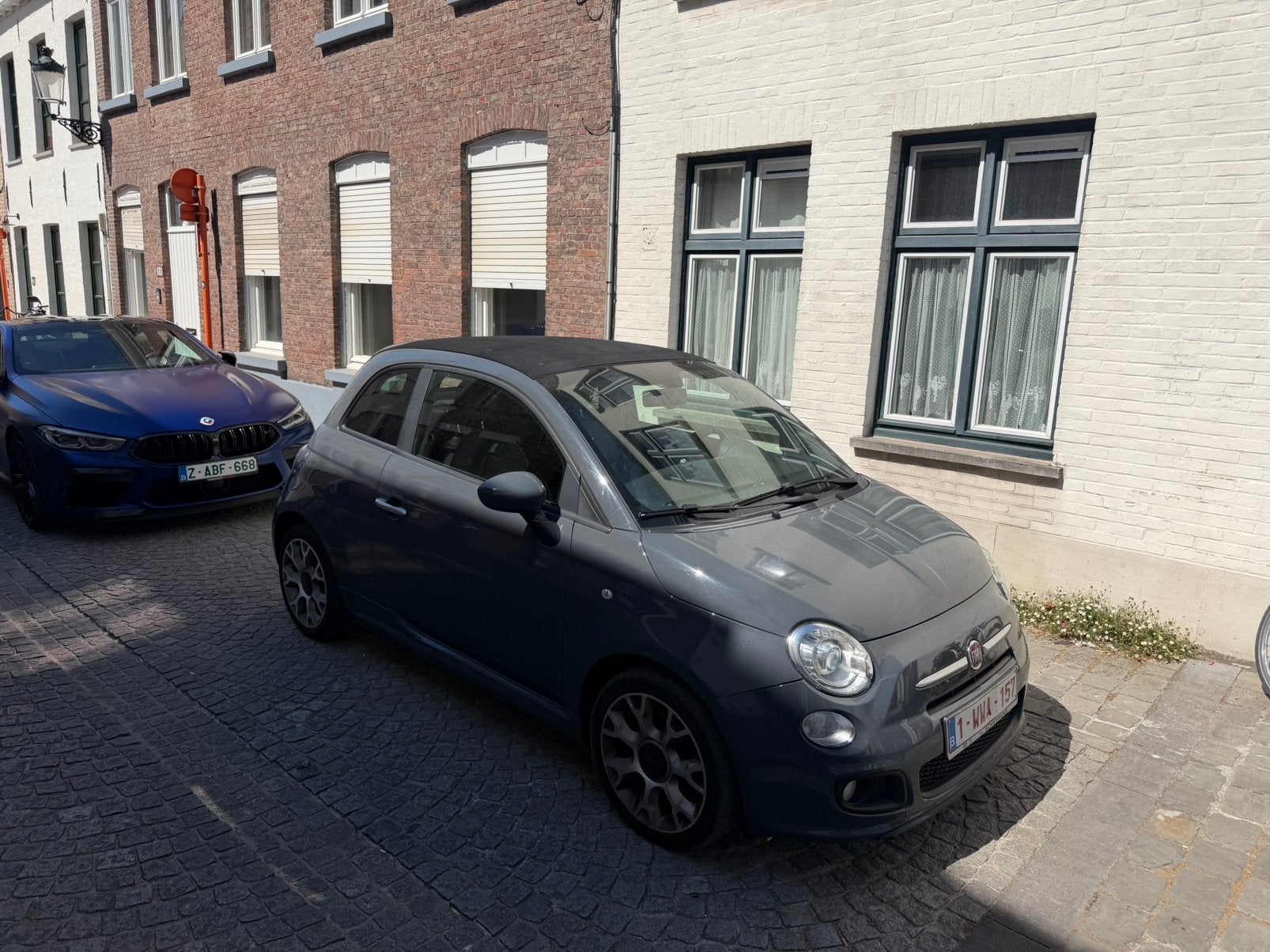 Fiat 500C 2016 160.000km Digitale dashboard / digital Airco, Auto's, Fiat, Particulier, 500C, Te koop, Benzine