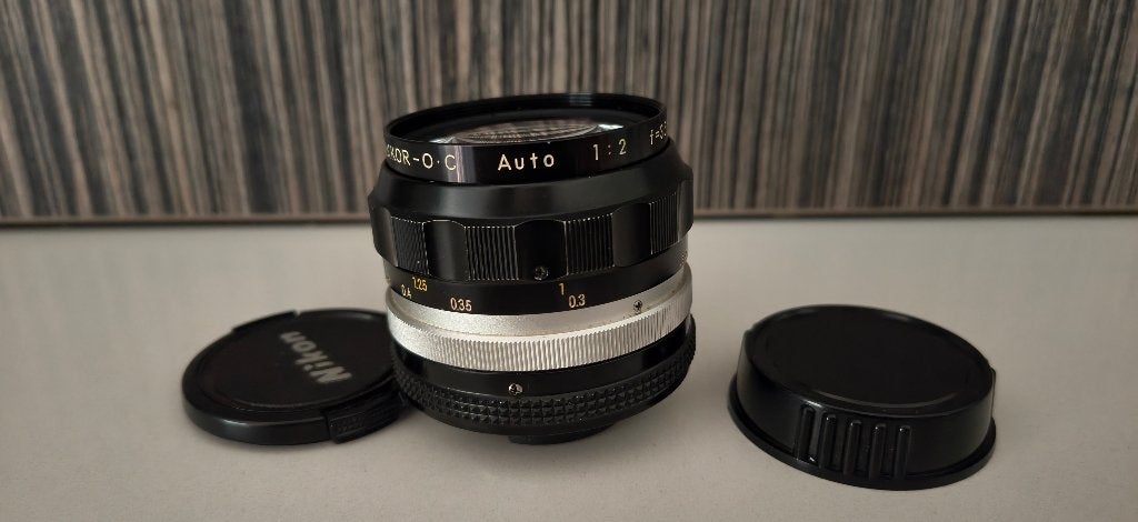 Nikon nikkor auto oc 35 mm F2 lens, Audio, Tv en Foto, Ophalen of Verzenden, Gebruikt, Spiegelreflex, Nikon