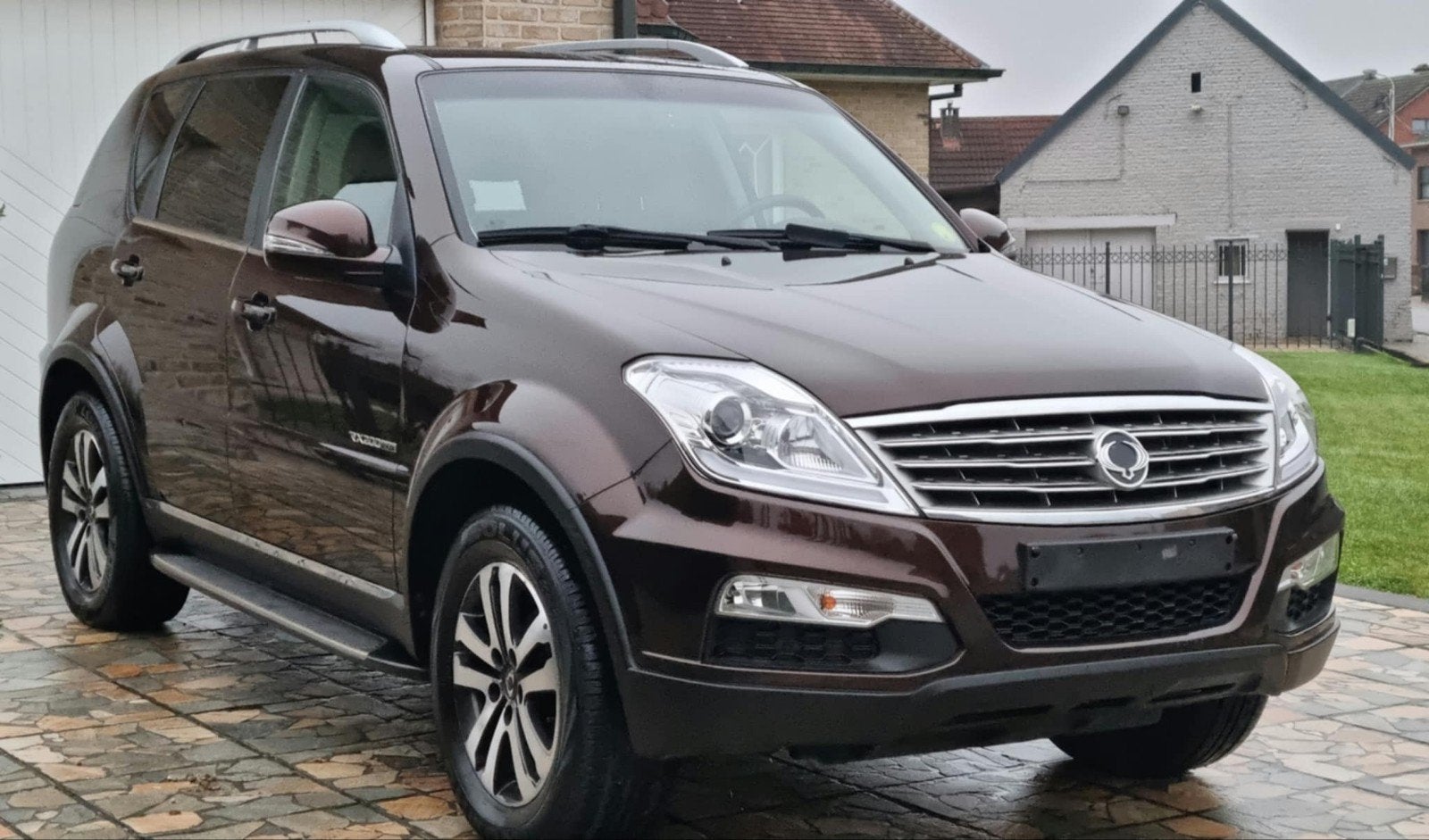 Ssyang young rexton leer 7zitter vele opties, Autos, Cuir, Euro 5, Boîte manuelle, 3000 kg