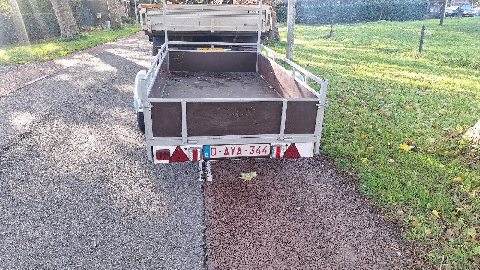 aanhangwagen enkelasser, Auto diversen, Ophalen of Verzenden