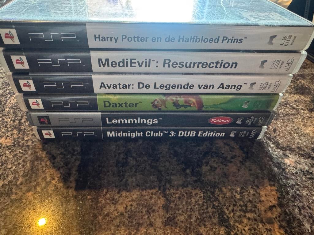 Jeux PSP, Enlèvement ou Envoi