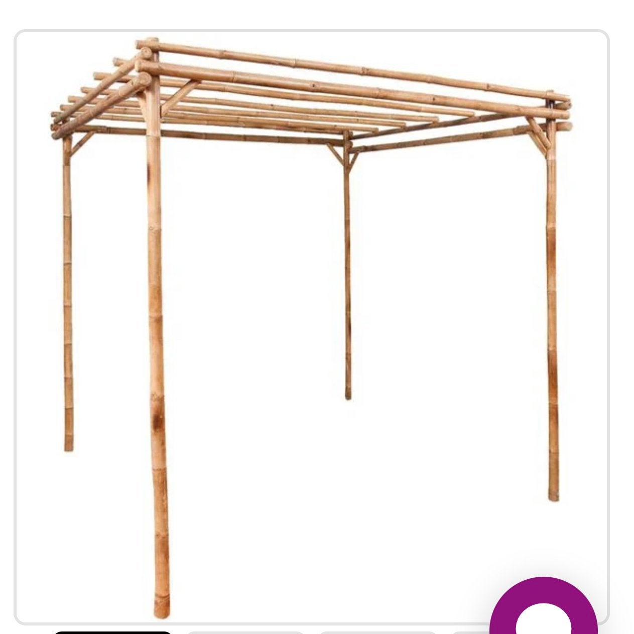 Pergola bamboe/tuinpergola – Nieuw in originele verpakking, Enlèvement, Neuf