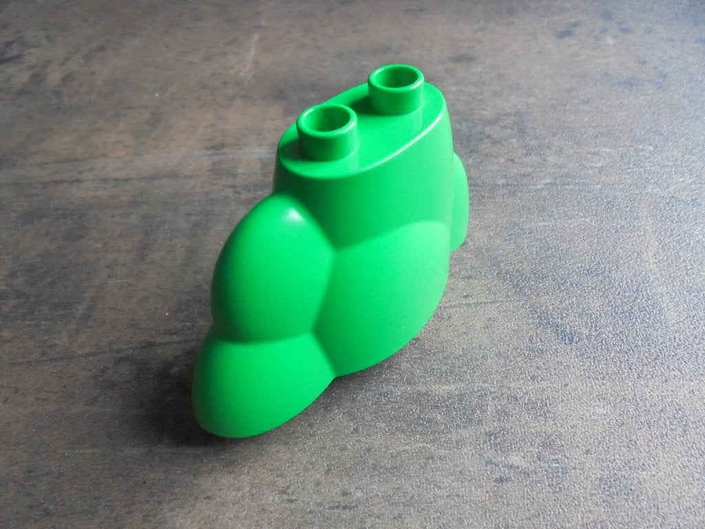 Lego Duplo Plant Bush or Tree Top with 2 Studs (zie foto's)3, Ophalen of Verzenden, Gebruikt, Losse stenen, Duplo