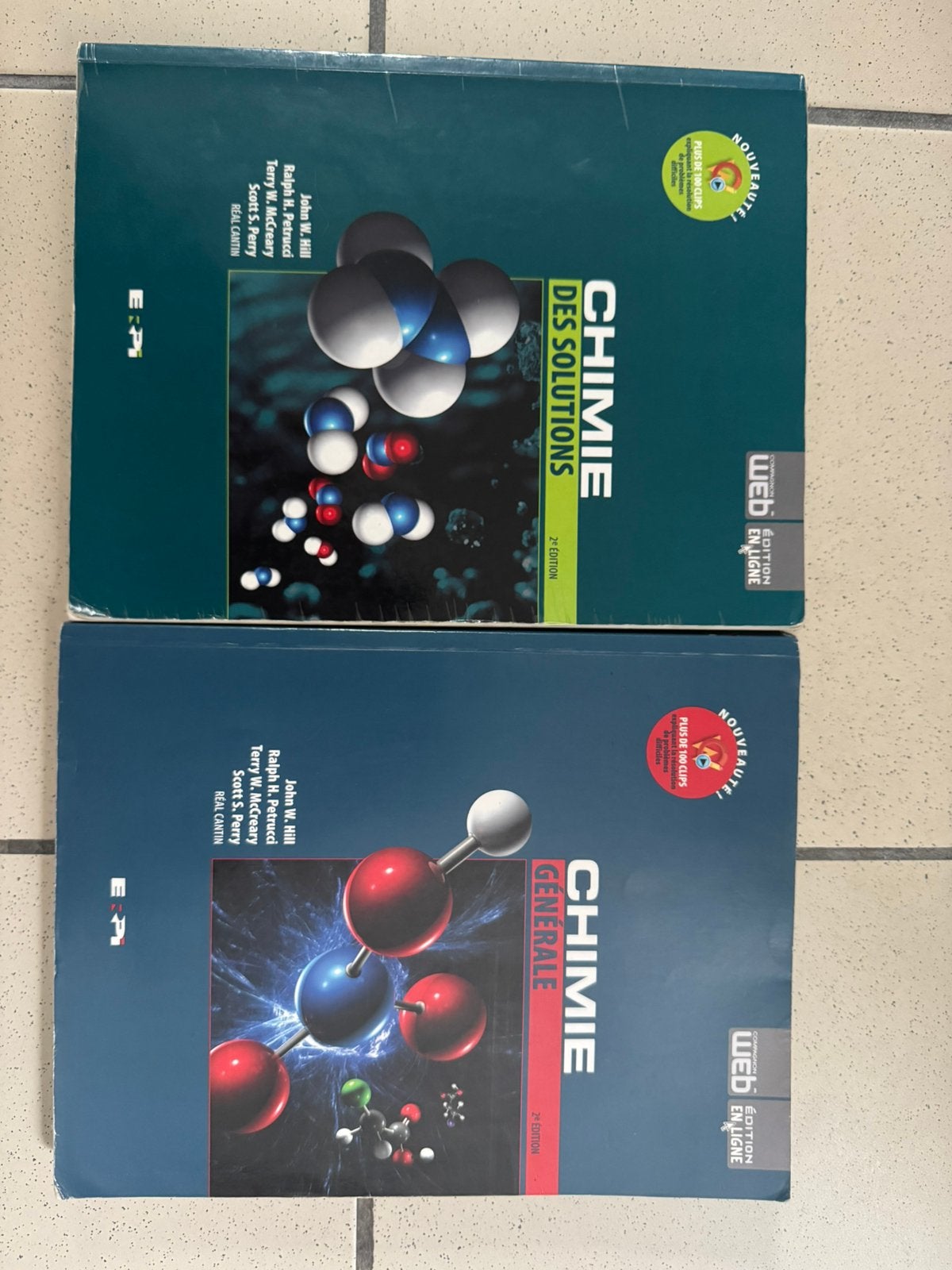 Set scheikundeboeken, Ophalen of Verzenden, Gelezen, Overige wetenschappen