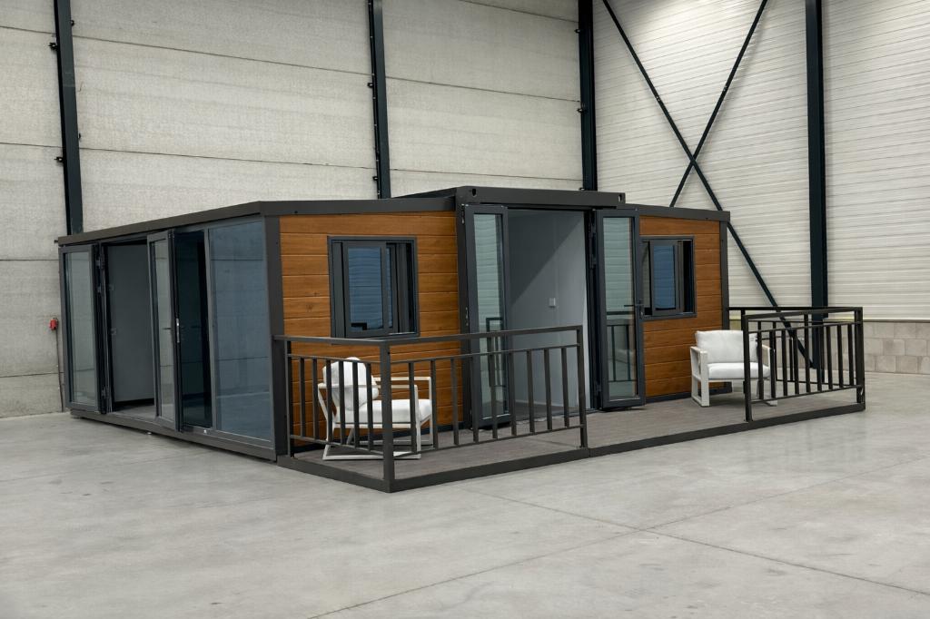 Tiny House, Woonunit, Mantelzorg, Jongeren, Tijdelijk Wonen, Tuin en Terras, Tuinhuizen, Nieuw, Tuinhuis, Metaal, 500 cm of meer