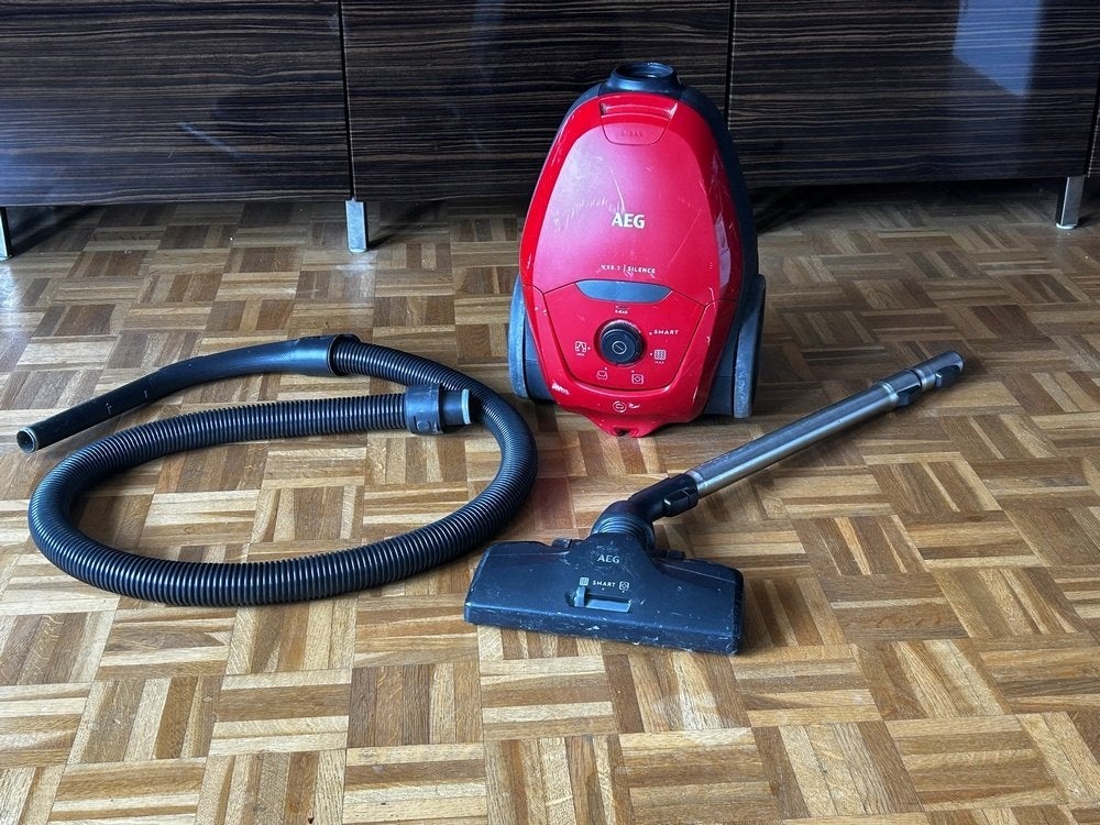 Aspirateur AEG Stofzuiger Vacuum, Electroménager, Aspirateurs, Utilisé, Aspirateur traîneau, AEG, Sac à poussière, Enlèvement ou Envoi