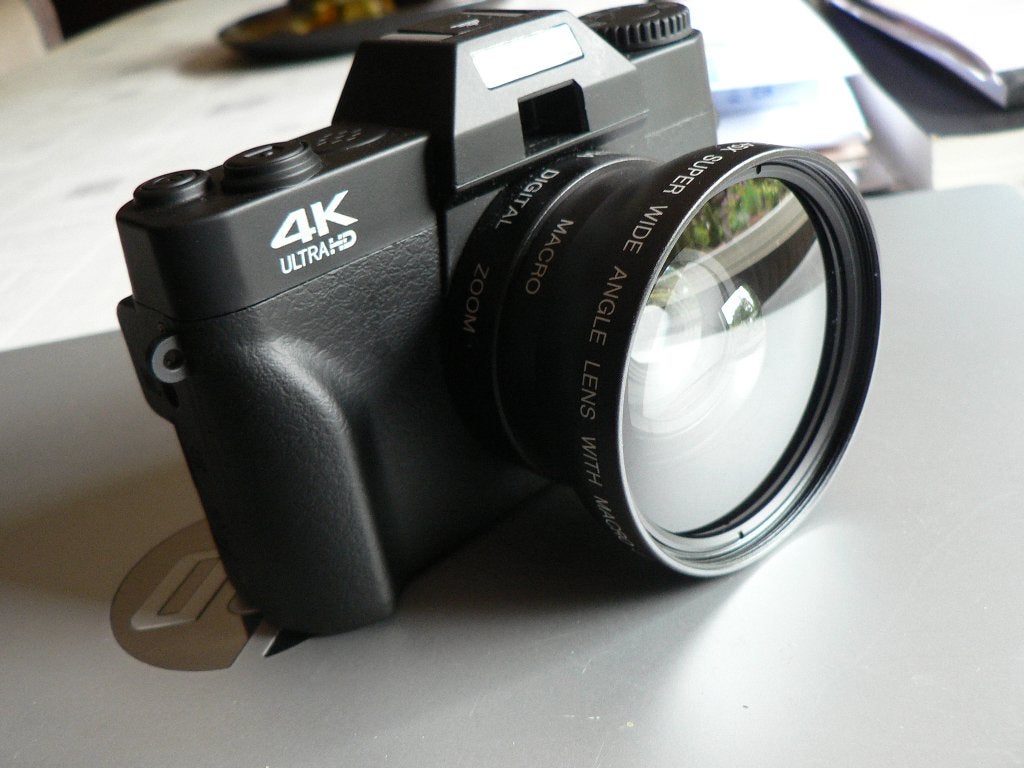 Fototoestel 4K ULTRAHD zwart digitaal, Audio, Tv en Foto, Fotocamera's Digitaal, Compact, Ophalen of Verzenden, Zo goed als nieuw