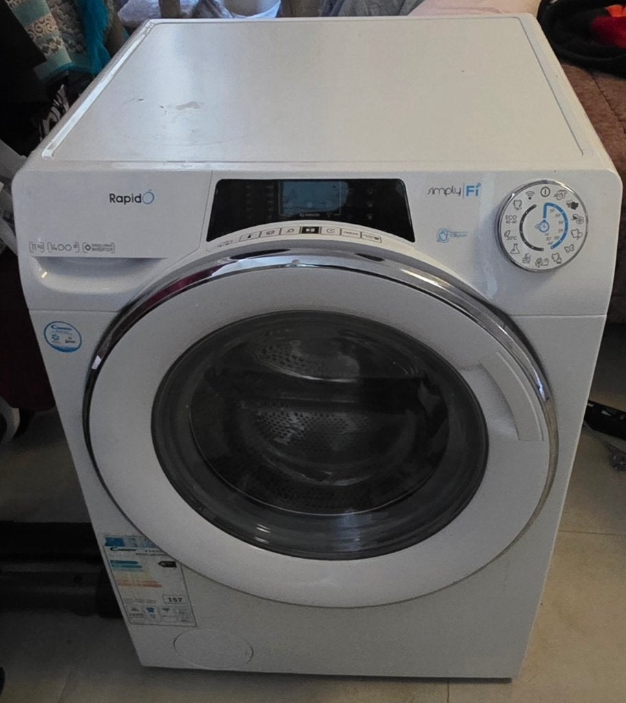 Machine à laver Lave-linge Candy RapidÓ 11 kg - 1400 tr/min, 1200 à 1600 tours, 85 à 90 cm, Chargeur frontal, Enlèvement