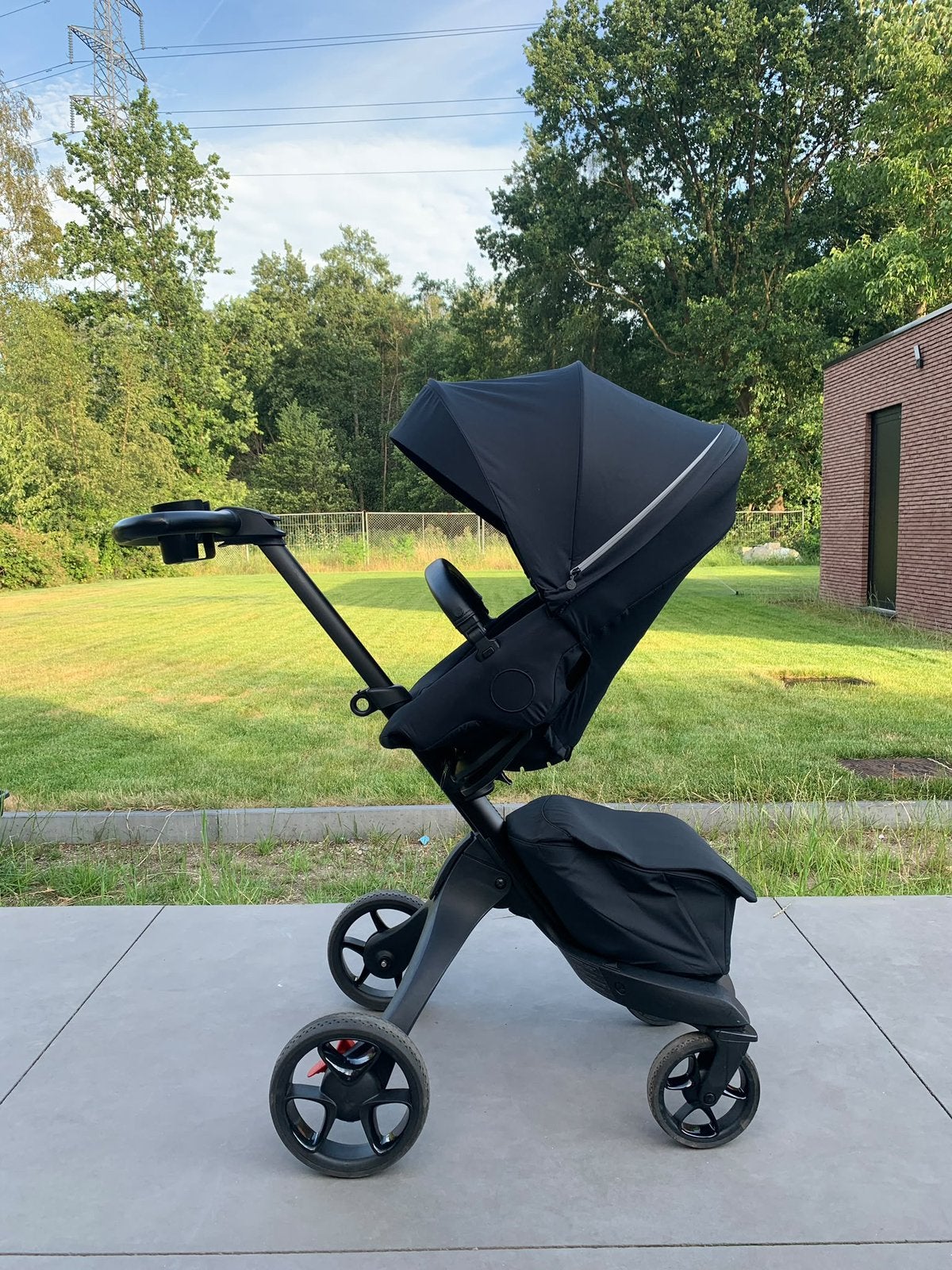 Stokke Xplory X – zwart – zo goed als nieuw, Kinderen en Baby's, Ophalen, Zo goed als nieuw