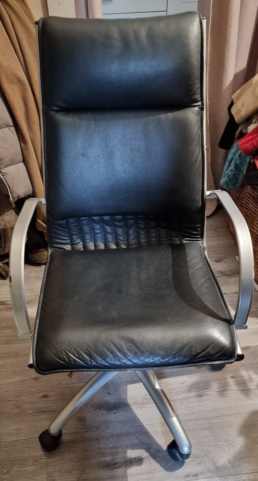 Fauteuil Sitland en cuir, Maison & Meubles, Enlèvement