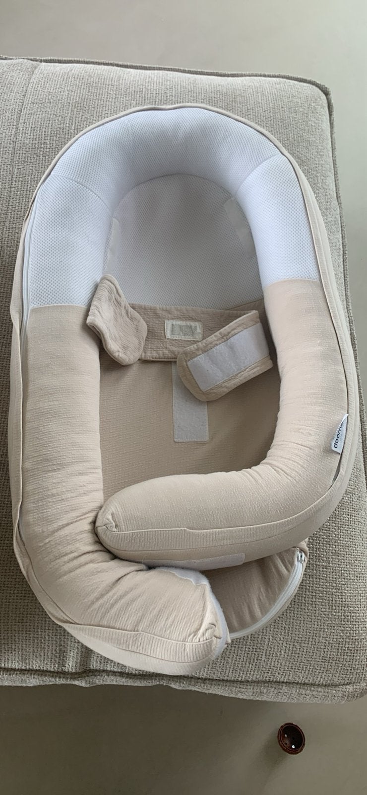 Babynestje doomoo, Kinderen en Baby's, Kinderspulletjes, Zo goed als nieuw, Ophalen