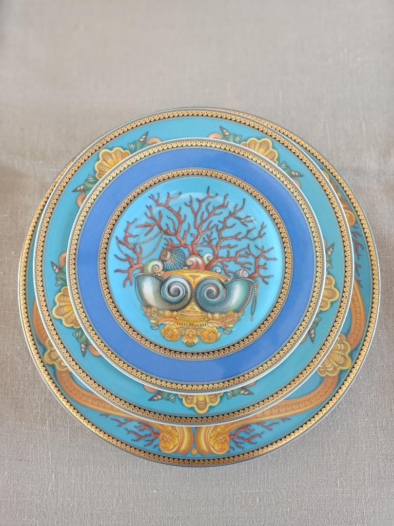 Zeldzaam tafelgerei van Versace, Verzamelen, Porselein, Kristal en Bestek, Nieuw, Compleet servies, Porselein, Ophalen
