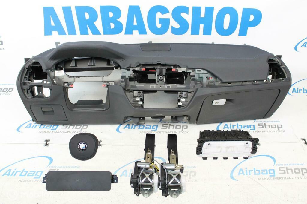 Airbag set Dashboard M HUD speaker blauw stiksels BMW X3 G01, Enlèvement ou Envoi, Utilisé