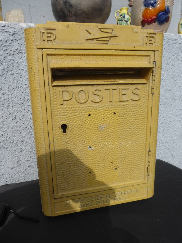 boite aux lettres française RF ,1973,  la poste française, Tuin en Terras, Ophalen of Verzenden, Gebruikt, Aluminium
