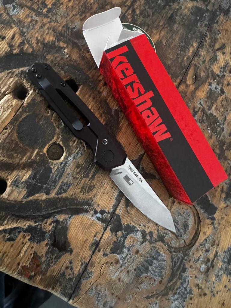 Couteau pliant KERSHAW launch 11, Caravanes & Camping, Outils de camping, Enlèvement ou Envoi, Neuf