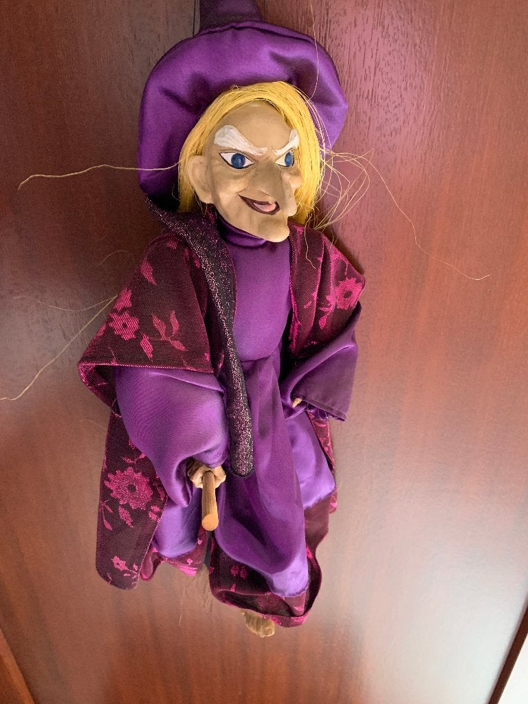 heks Halloween, Hobby en Vrije tijd, Feestartikelen, Ophalen, Zo goed als nieuw, Versiering