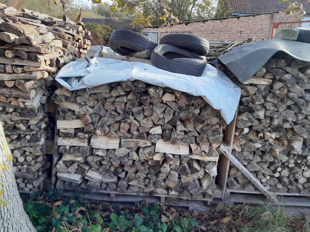 brandhout te koop, Tuin en Terras, Brandhout, 3 tot 6 m³, Ophalen, Overige houtsoorten