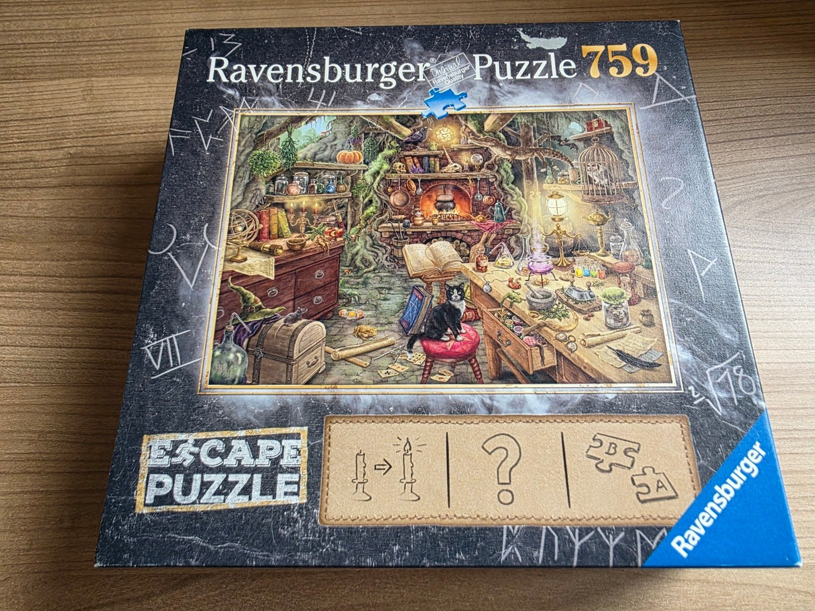 escape puzzle van Ravensburger, Hobby en Vrije tijd, Ophalen, 500 t/m 1500 stukjes, Nieuw, Legpuzzel