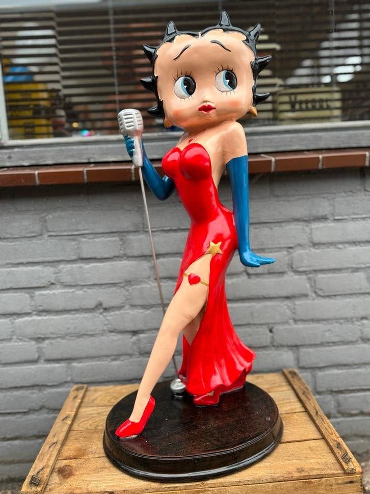 Groot Betty Boop Beeld Zangeres, Verzamelen