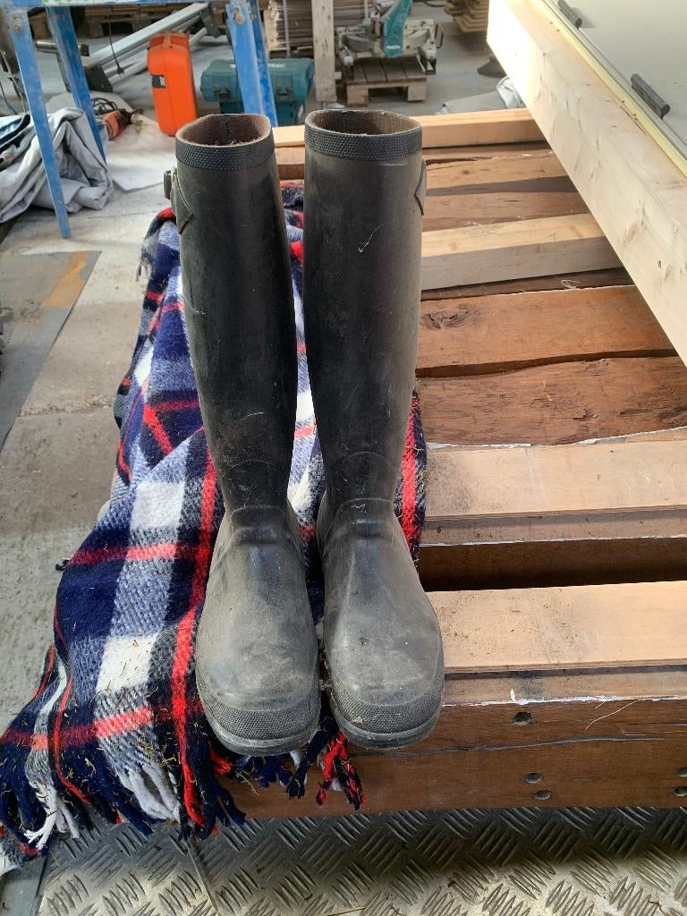 dameslaarzen, Vêtements | Femmes, Chaussures, Enlèvement, Comme neuf, Brun, Bottes de pluie