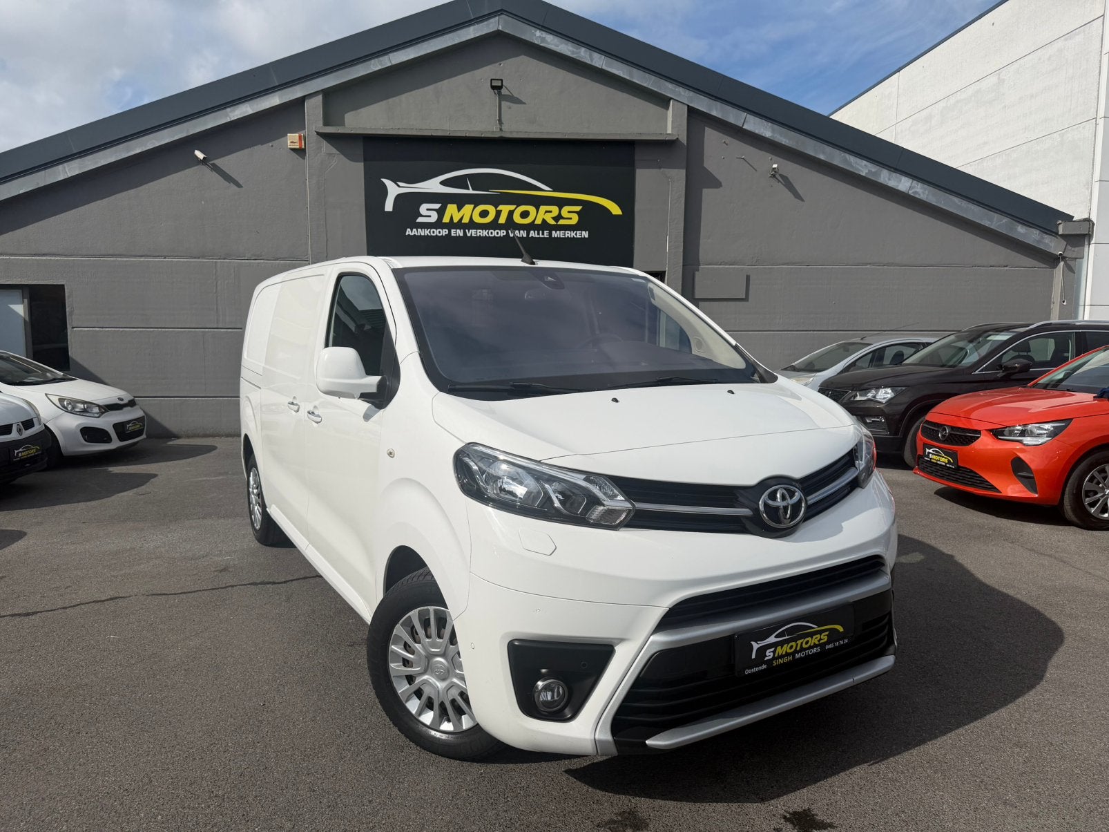 Toyota Proace 2.0D | Gps | Camera | Cruise | Lichtevracht |, Autos, 90 kW, Achat, Euro 6, Entreprise