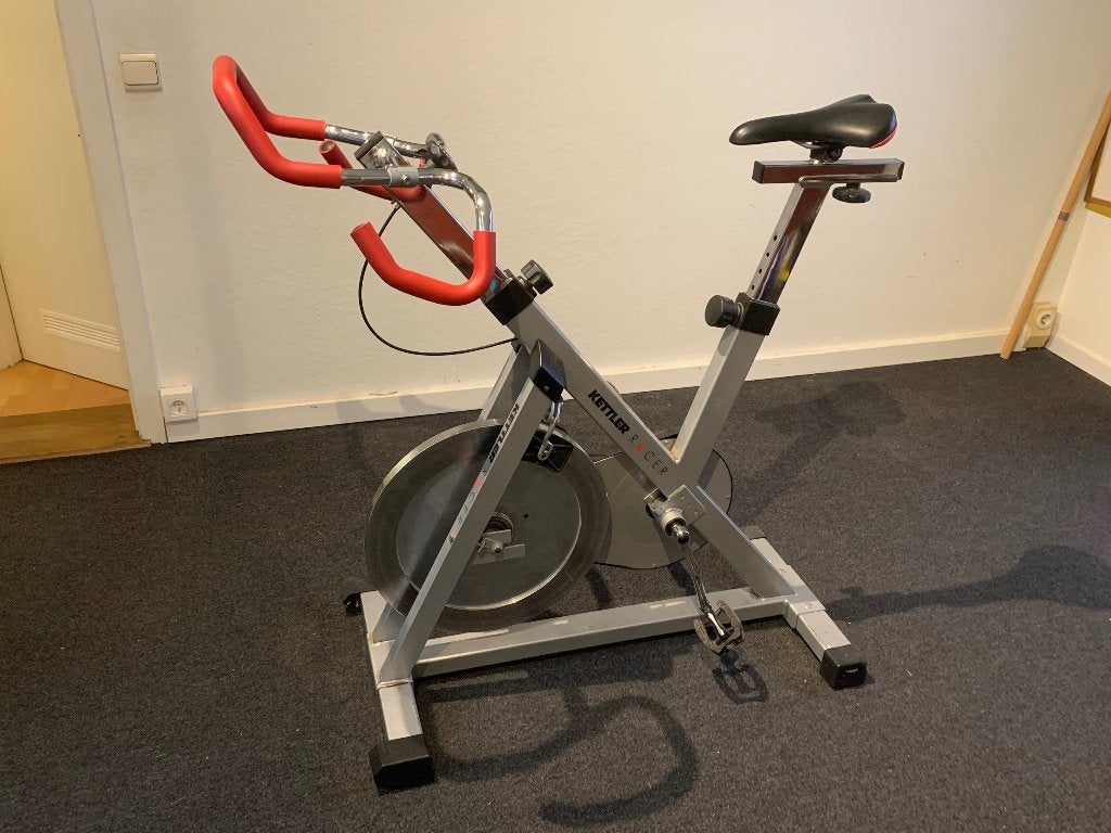 Kettler Racer hometrainer, Sport en Fitness, Ophalen, Gebruikt, Metaal, Benen