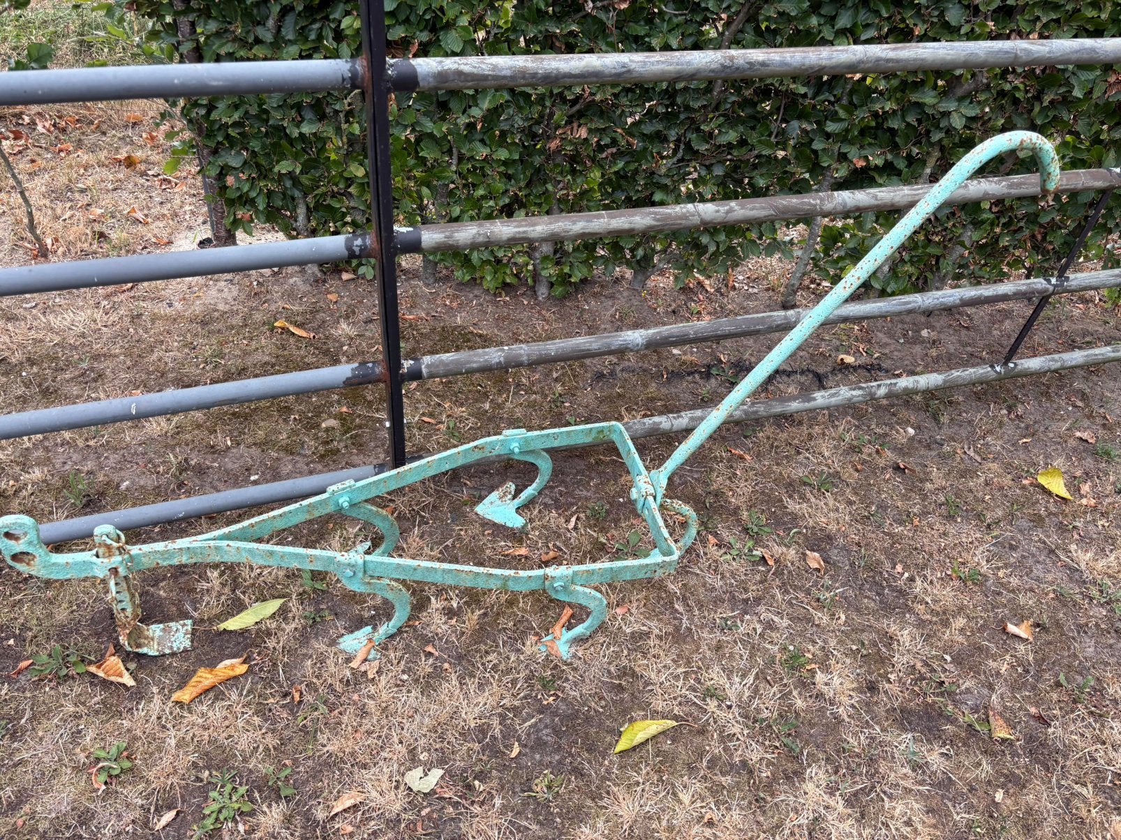 Culter van achter paard, Ophalen